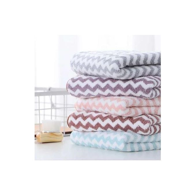 Microfiber Bath Towel for Men, Women and Kids, Super-Absorbent, Quick Dry and Light Weight 400 GSM, 30 x 60 Inch,Set of 1 Piece Large Size (Grey) Multicolr