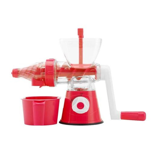 Juicer Multifunction DIY Manual Juicer Fruit Vegetable Squeezer Portable Orange Lemon Citrus Juice Maker Blender Machine Kitchen Tools (Color : Red,Green,Blue) Multcolor