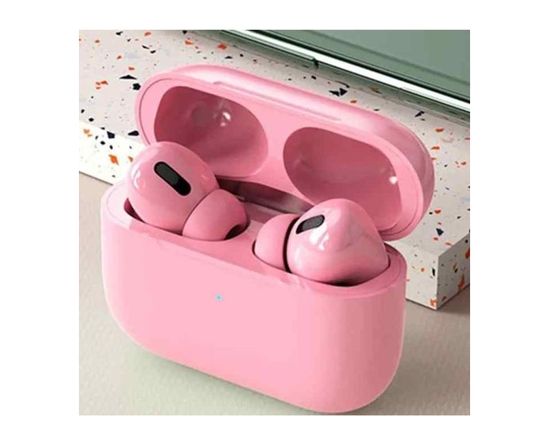 Evisu Air-pods Pro Pressure Free Bluetooth Waterproof Noise Reduction Headsets - Pink
