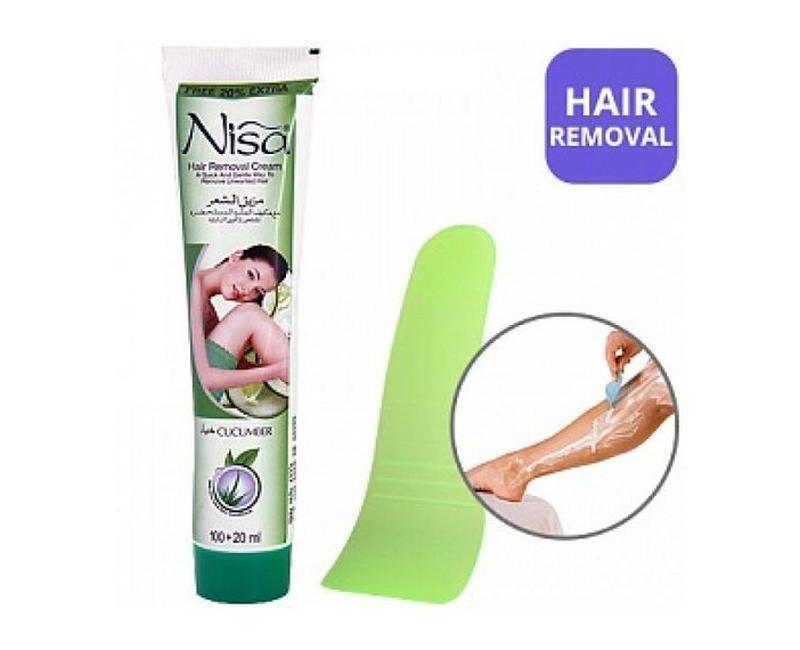 Nisa Hair Remover Cream 120g - Green