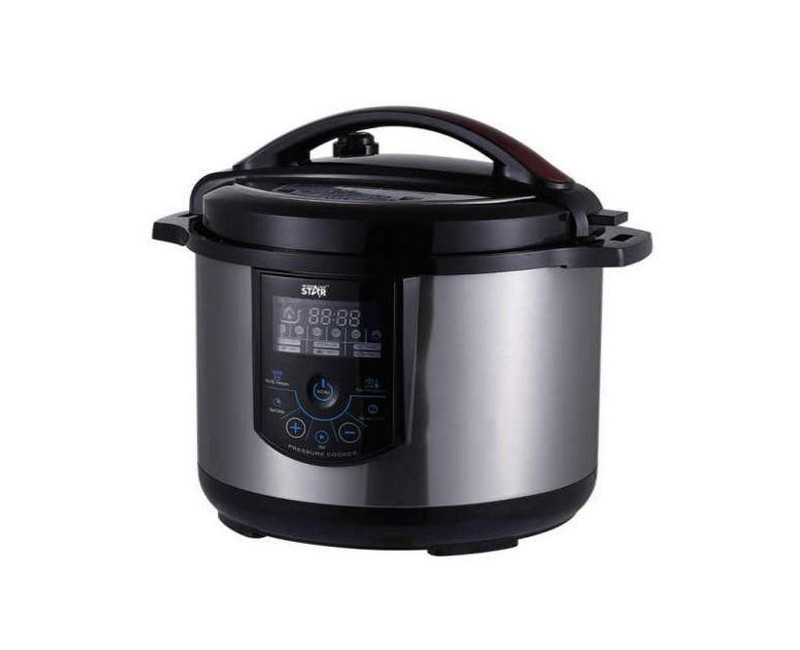 10L Multi-function Rice Electric Pressure Cooker With IMD Touch Panel, Silver.
