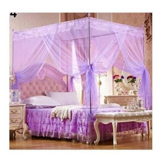 Mosquito Net Without Stands - Purple 5x6