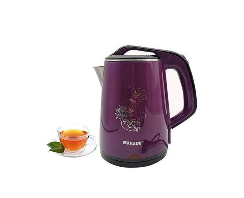 Marado 2.5L Electric Heat Kettle Percolator - Purple, Blue, White