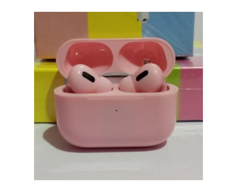 AirPods Pro Pressure Free Bluetooth Waterproof Noise Reduction Headsets - Pink