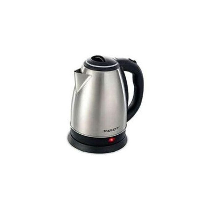 2L Stainless Steel Electric Coffee Percolater - Silver