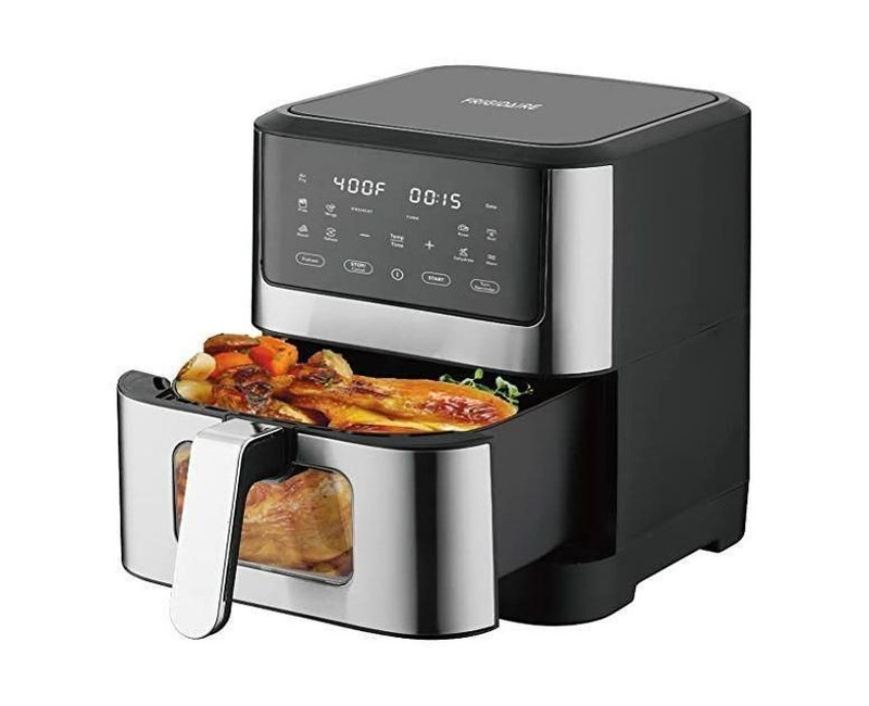 10L Easy-to-Use Digital Air Fryer - Black