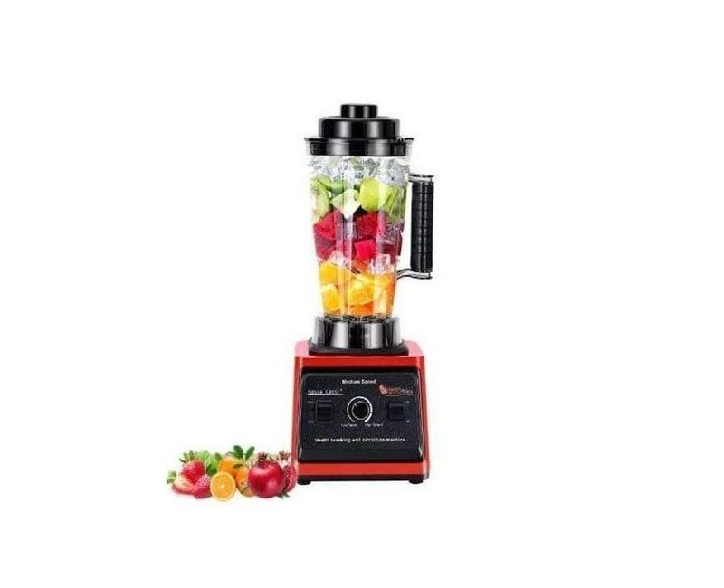 3 Liters Deluxe Commercial Blender For Making Large Quantities Of Juice-Transparent