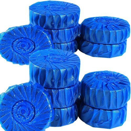 12pcs Automatic Toilet Bowl Cleaner-Blue