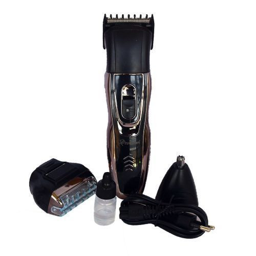 Rechargeable Professional Shaver Trimmer Care Set - Black