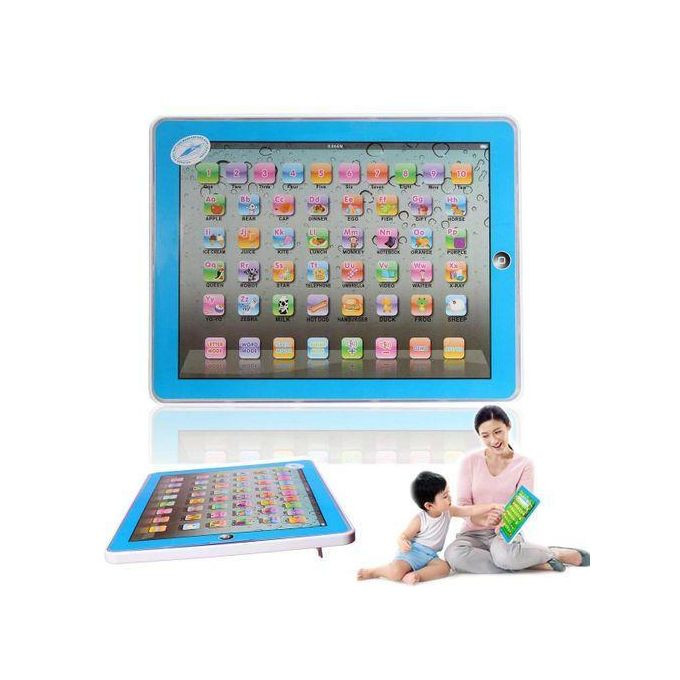 English Learning Touch Tablet Educational Toy For Children Blue