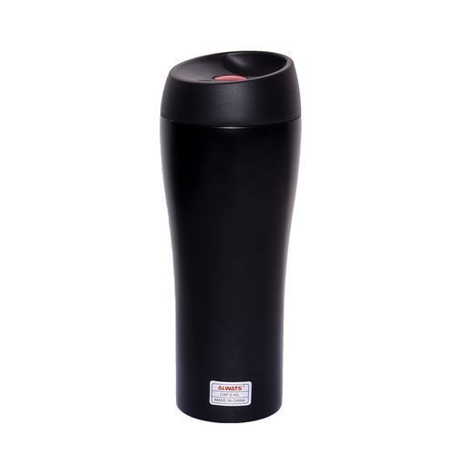 Always Stainless Steel Travel Mug, 450ml - Black