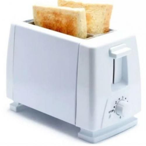 2 Slice Bread Toaster - Black/White