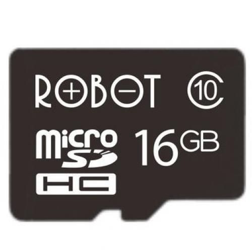 Robot 16GB Memory Card - Black