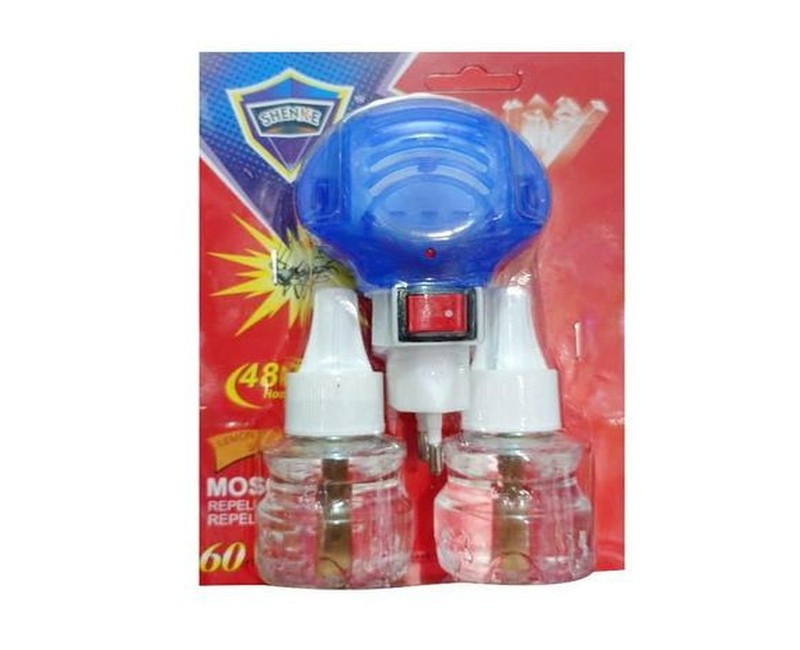 Shenke Pack Of Mosquito Killer With 2 Liquid Bottles - multi