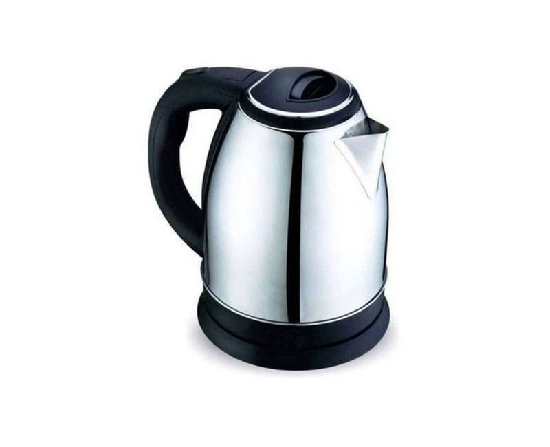 3 PIN Electric Heat Kettle - 2 Ltr, Black