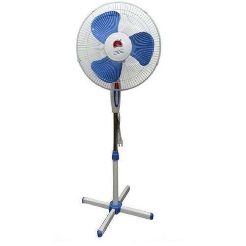 Electric Stand Fan Energy Saving With Variable Speed - White, Blue