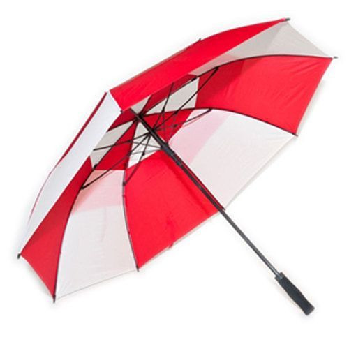 Stripped Umbrella - Red, White