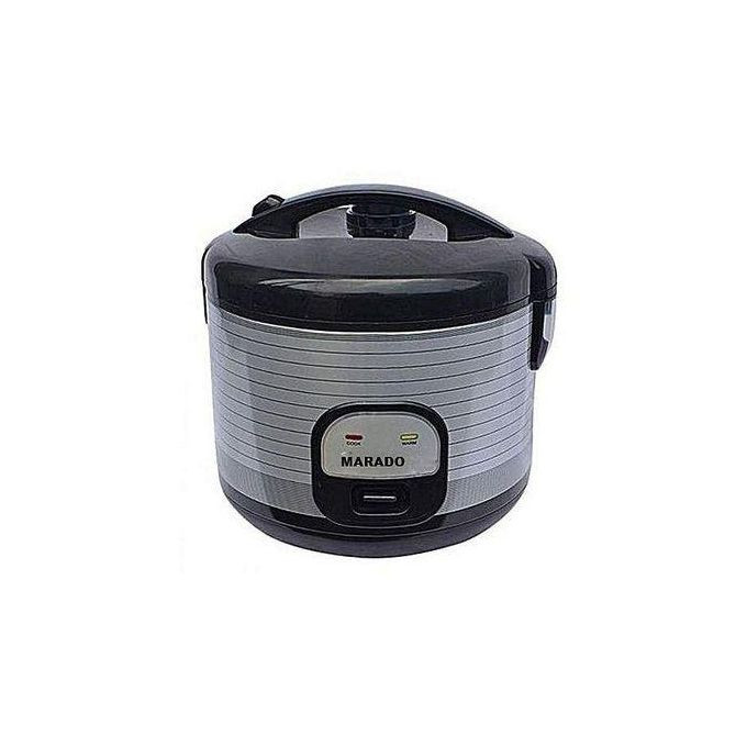 Marado Rice Cooker, 4 Litres - Black
