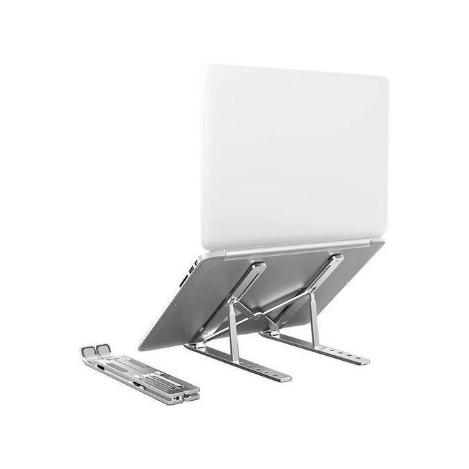 Adjustable Laptop Stand For Up To 15.6 Inch PC-Silver