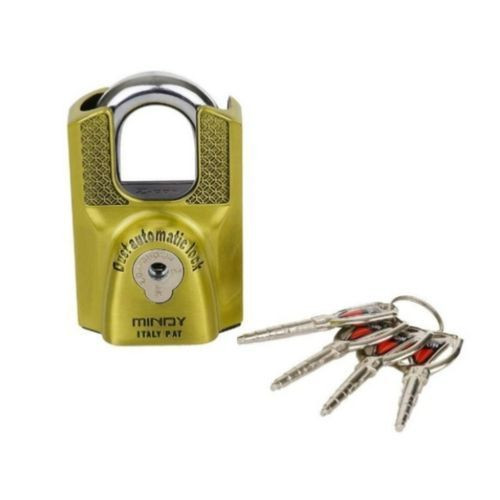 Mindy New Guard Padlock - Silver, Greenish