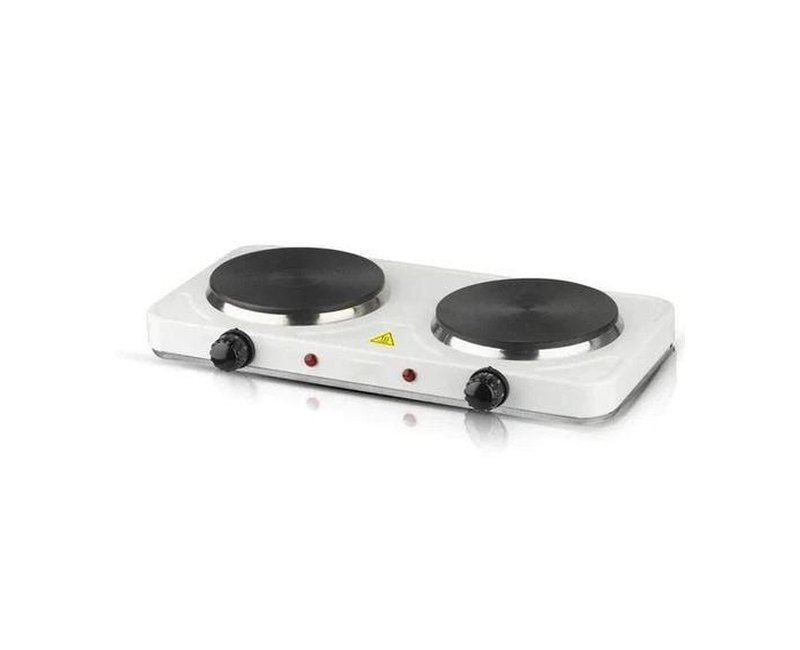 Double Burner Ceramic Electric Stove Hot Plate-black