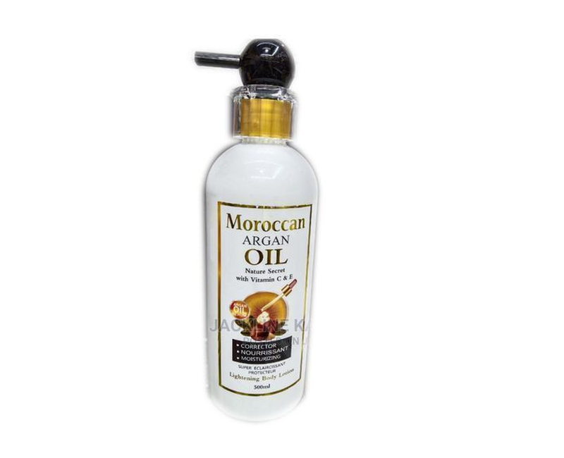 Moroccan Argan Oil With Vitamin C & E - 500ml