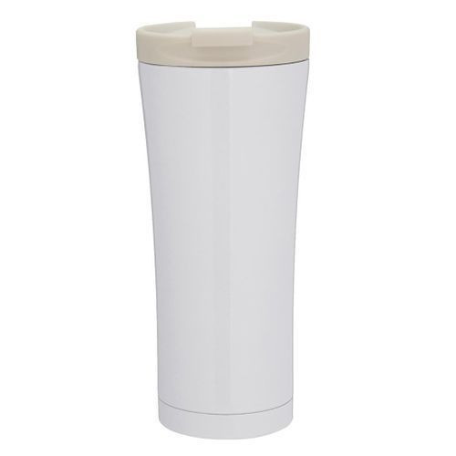 Stainless Steel Double Wall Vacuum Thermos Cup-White