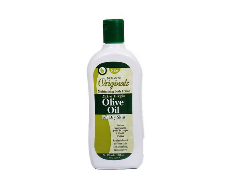 Olive Oil Ultimate Extra Virgin Olive Oil Lotion - White,Green - 355ML