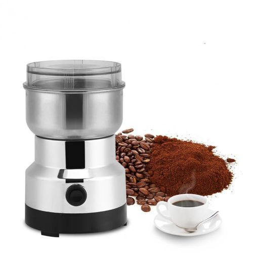 Multifunctional Electric Grinder Coffee Grinder - Silver