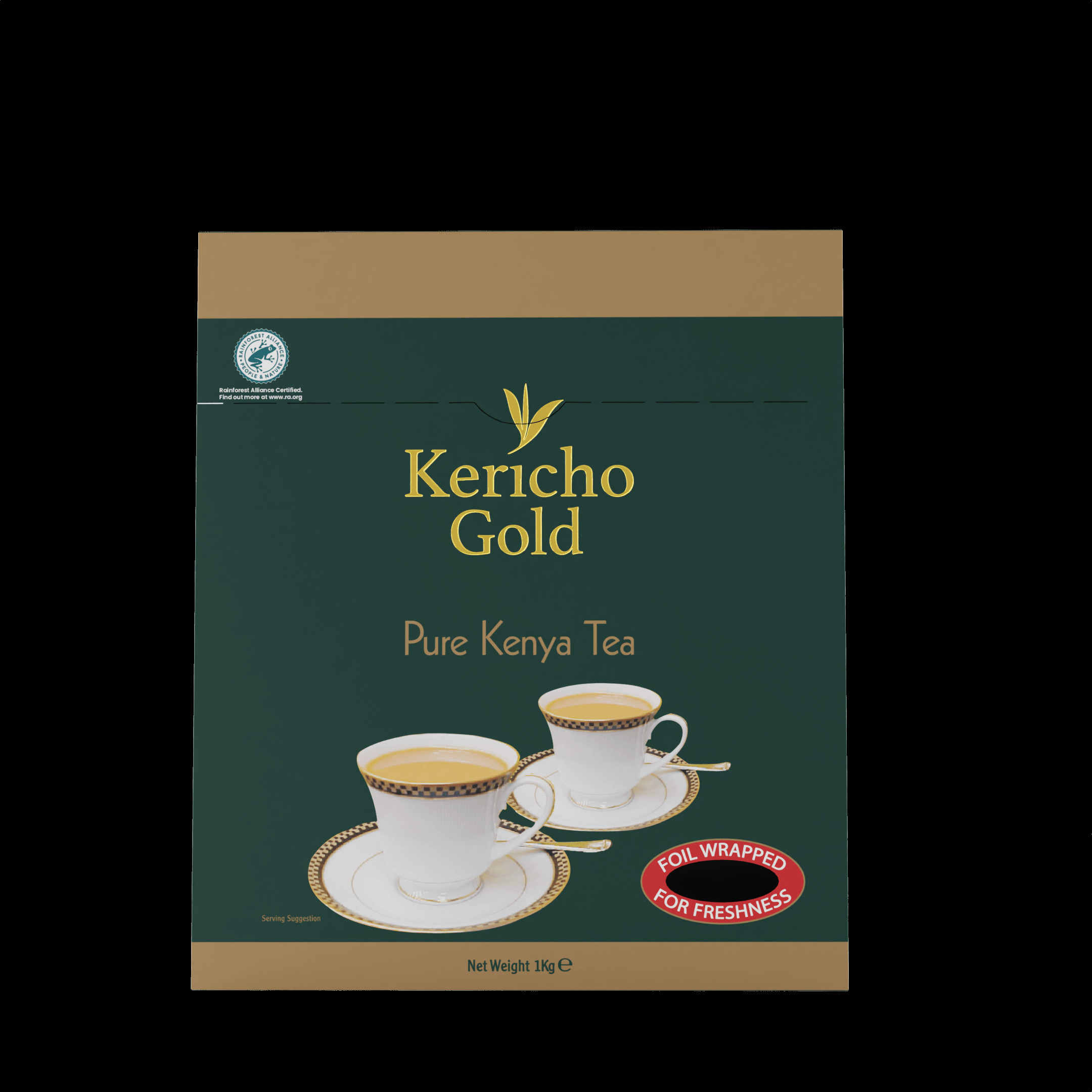 Kericho Gold Finely Balanced Richness, Flavour, Strength & Aroma For The Perfect Kenyan Tea 1kg