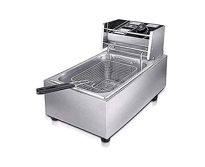 Commercial Deep Fryer 6ltr... Silver