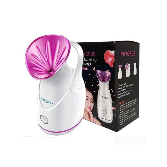 Facial Steamer Sauna Face Steamer Vaporizer - Purple White