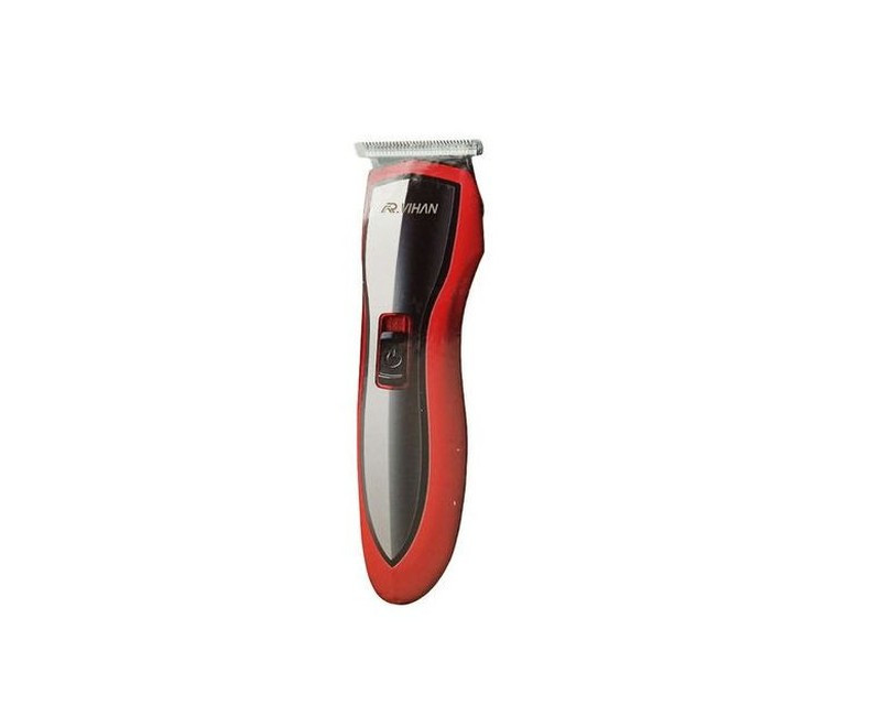 Rechargeable Professional Hair Clipper Shaving Machine -Red
