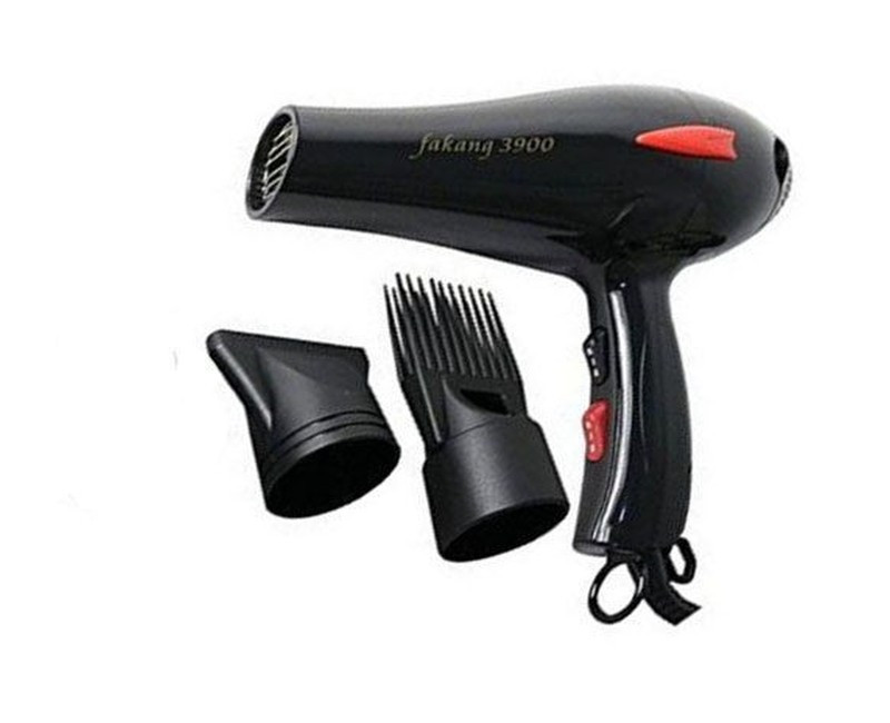 Fakang Professional Electric Hair Dryer - Black