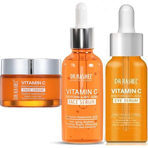 DR Rashel Vitamin C Face Cream + Face Serum + Eye Serum