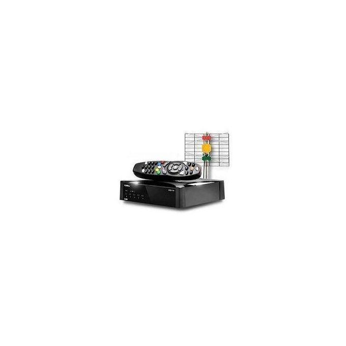 Gotv Decoder + Antenna + 3 months Subscription - Black