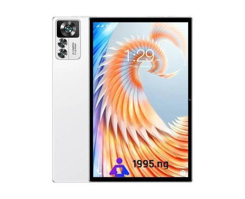 Discover Note 17 Plus 10.1' 8GB RAM 256GB ROM Android Tablet 6000 MAH - Silver.