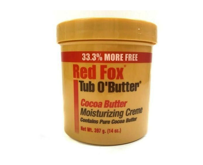 Red Fox Tub O' Butter Cocoa, Moisturizing Creme - 397ml