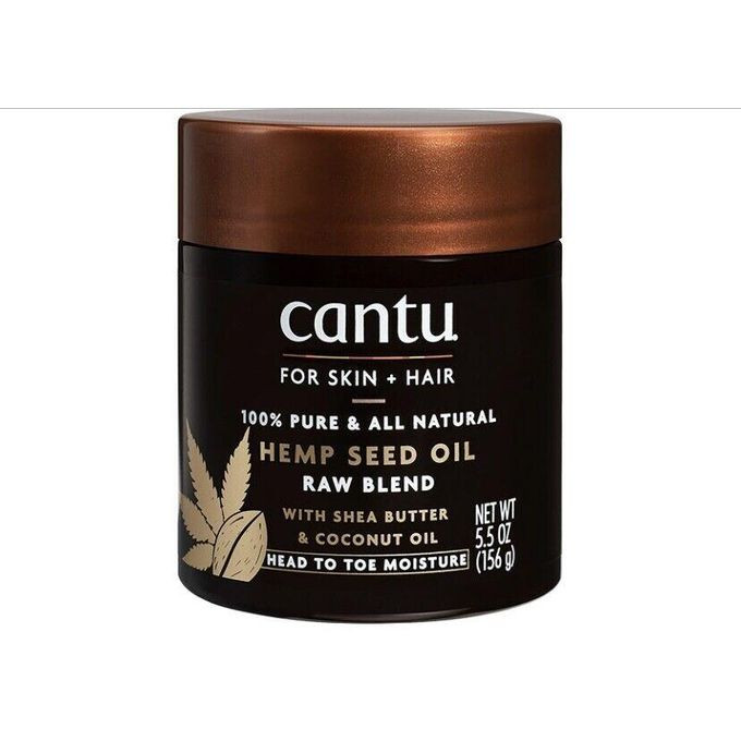 Cantu Skin Hair Hemp Seed Oil Raw Blend Shea Butter & Coconut Oil