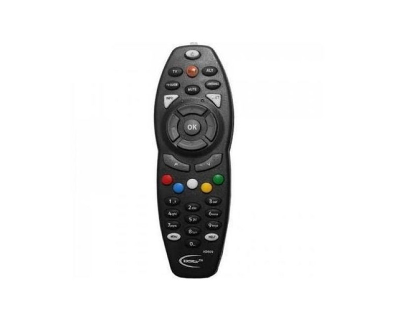 Dstv 2 IN 1 Replacement Remote - Black
