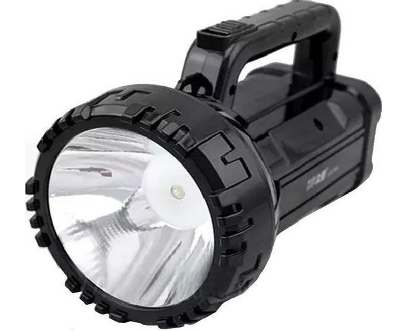 Dp Led Light 75W Portable Rechargeable Torch LED Light - Black