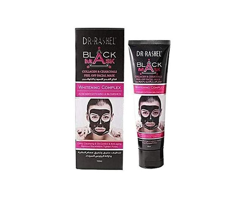 Dr Rashell Charcoal Peel Off Facial Mask Acne Oil Control - 120g