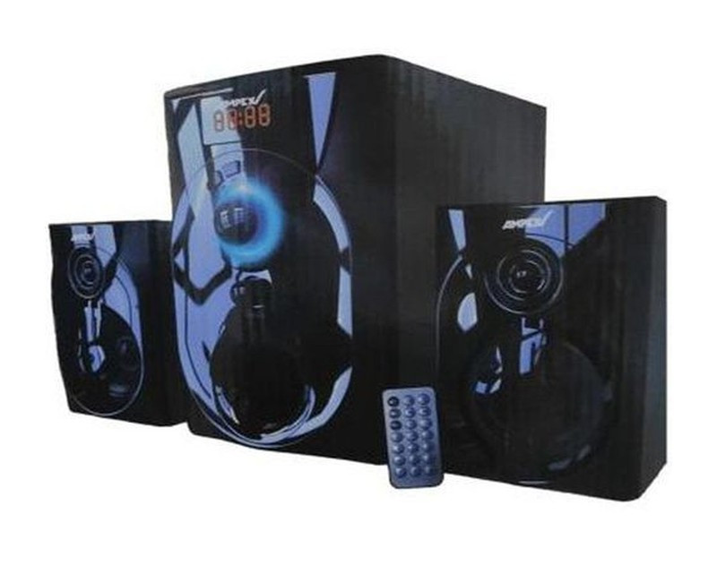 Ampex Multimedia Subwoofer Bluetooth Speaker- Black