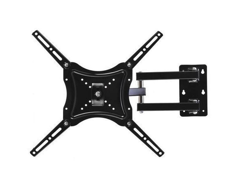 14-55”TV LCD LED Aluminum Alloy Tilt Swivel Wall Mount - Black