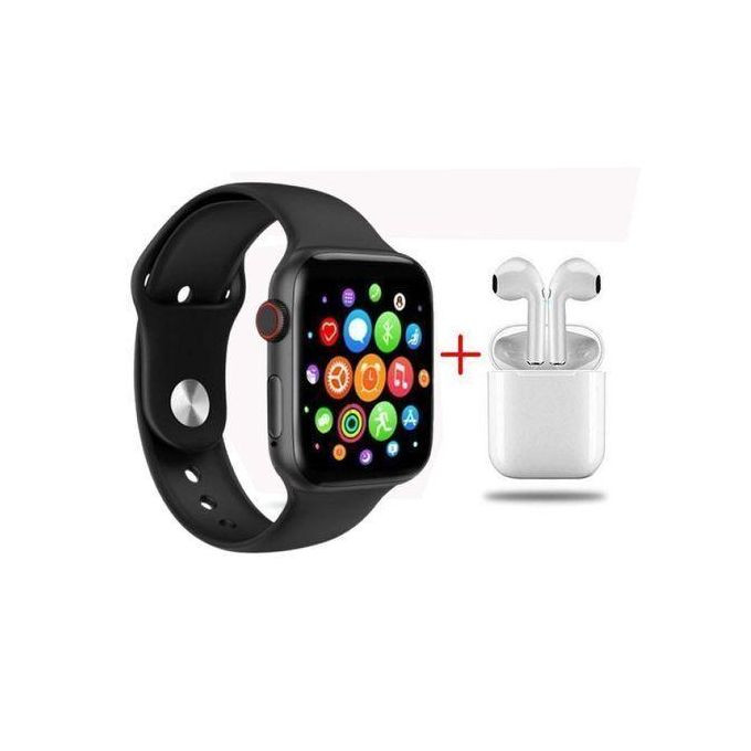 Ultra Series 8 Smartwatch NFC Wireless Charger Sports Bluetooth Call 2.0 Inch black