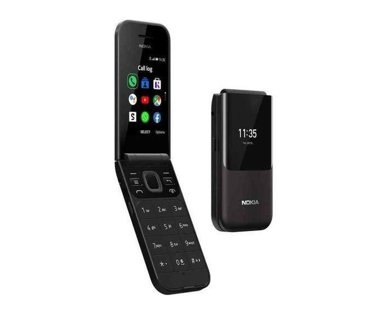 Nokia 2720 Flip 4G 2.8 Dual-core 2MP 4MB RAM - Black