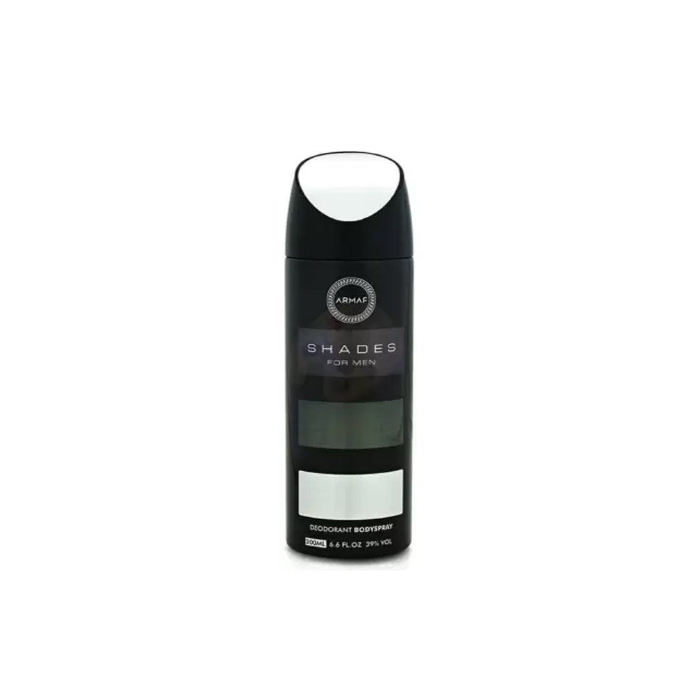 Shades Deodorant Body Spray For Men 200ml - Black