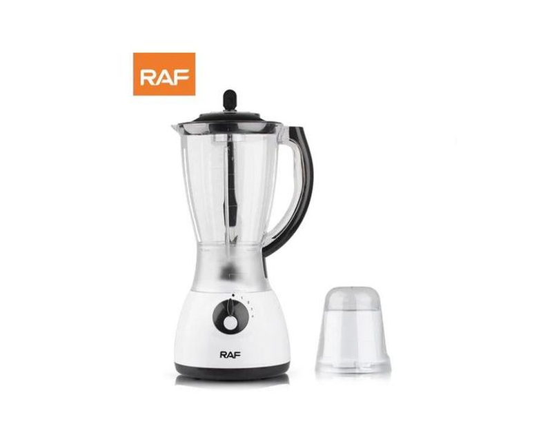 RAF 1.5L 2 In 1 Electric Juicer Blender Food Processor Smoothie Mixer 1.5 Litres - R440 - White Multicolour