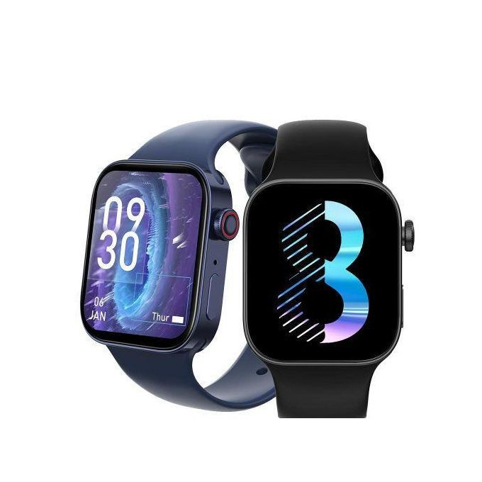Smart Watch Heart Rate Men Women Fitness Tracker Sports For Android Phone - BLACK