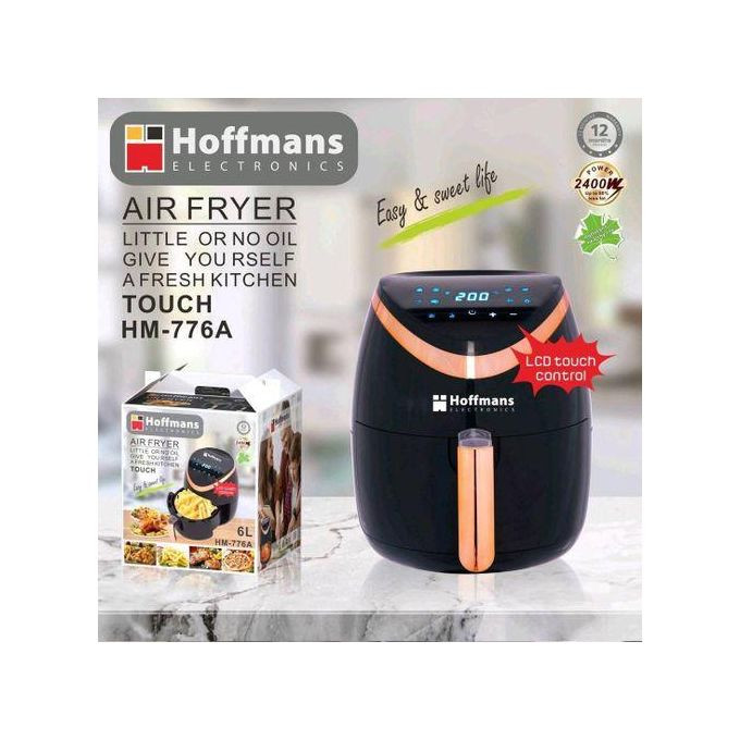 Hoffmans Air Fryer Touch HM-776A - Black